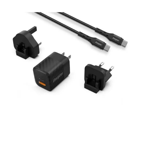 صورة Energizer wall charger 38W - PD20W + QC3 18W