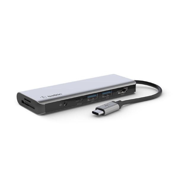 صورة  Belkin Connect USB-C 7-in-1 Multiport Hub Adapter