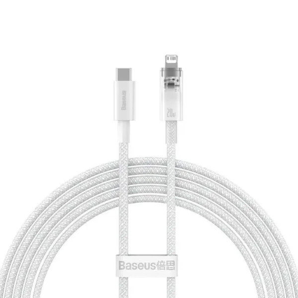 Picture of Baseus Explorer Series Fast Charging Cable with Smart Temperature Control Type-C to iPhone 20W