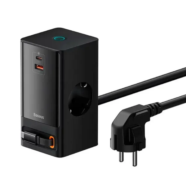 Picture of Baseus Power Combo Digital Power Strip 65W with 1.5m power cord EU