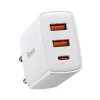 صورة Baseus Compact Quick Charger 2U+C 30W EU 