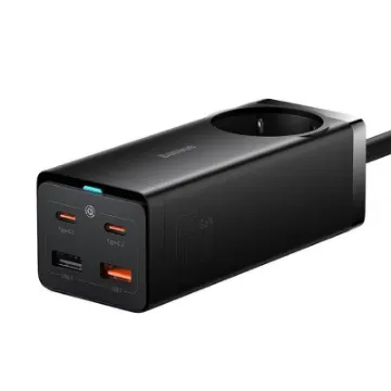 صورة Baseus GaN3 Pro Desktop Powerstrip AC+2U+2C 65W