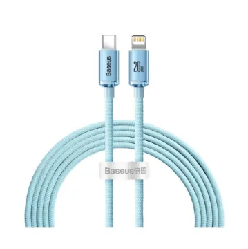 صورة Baseus Crystal Shine Series Fast Charging Data Cable Type-C to Lightning