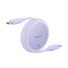صورة Baseus Free2Pull Mini Retractable USB-C Cable 60W