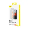 Picture of Baseus Sapphire Series HD Tempered-Glass Screen Protector (with Built-in Dust Filter) for iPhone 15/16
