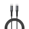 Picture of Rockrose Powerline CC1 Pro USB-C to USB-C Fast Charge & Data Sync Cable 100W