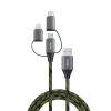 Picture of Zain Aluminum Alloy 3-in-1 Charge and Sync Cable 60W