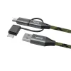 Picture of Zain Aluminum Alloy 3-in-1 Charge and Sync Cable 60W