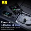 Picture of Baseus Circular Plastic Car Charger (U+C) + (C&L) Cable 60W