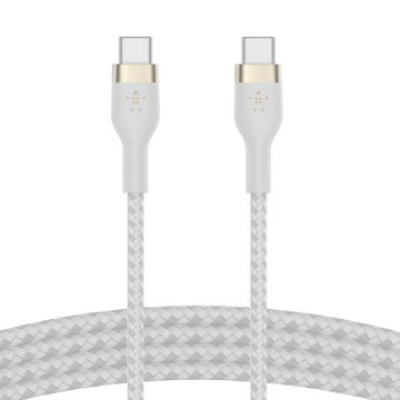 Picture of Belkin BoostCharge PRO Flex USB-C to USB-C Braided Silicone Cable