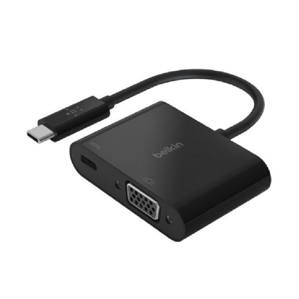 صورة Belkin USB-C to VGA adapter with up to 60W of Power Delivery