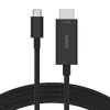 صورة كابل USB-C إلى HDMI 2.1 يدعم دقة حتى 8K عند 60 هرتز وHDR10+ مع دعم HBR3 وDSC وHDCP 2.2 للمحتوى المحمي من بيلكن