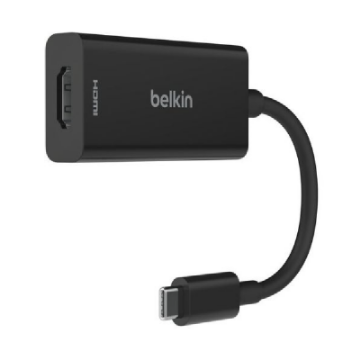 Picture of Belkin CONNECT USB-C TO HDMI 2.1 Adapter, upports up to 8K @60Hz and 4K @144Hz, Crystal clear video with HDR10+, Supports HBR3, DSC, HDCP 2.2, protected content from iTunes/Netflix