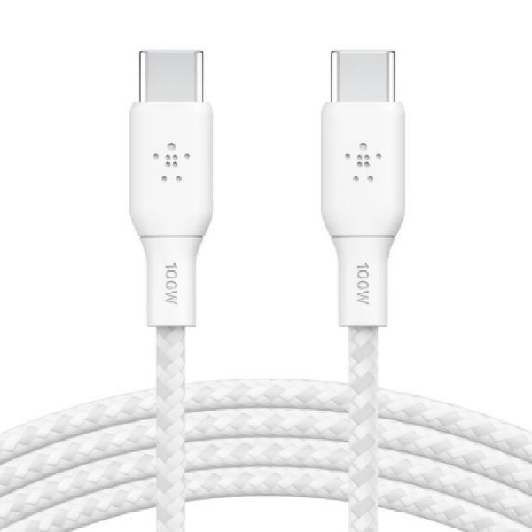 Picture of Belkin BoostCharge USB-C to USB-C Braided Cable 100W PD
