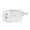 صورة شاحن سريع BoostCharge PRO مزدوج USB-C بتقنية GaN ودعم PPS بقوة تصل إلى 65 واط من بيلكن