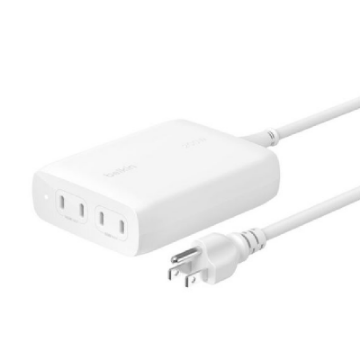 Picture of Belkin BoostCharge PRO 200W 4-Ports GaN Desktop Charger (140W C1+C2 Max, 60W C3+C4 Max)