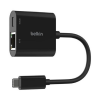 Picture of Belkin USB-C to Ethernet adapter with Power Delivery up to 100W
