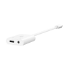 Picture of Belkin RockStar 3.5mm Audio + USB-C Charge Adapter, supports fast charging up to 60W PD
