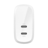 Picture of Belkin BoostCharge Dual 30W USB-C PD Wall Charger 60W