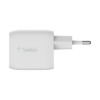 Picture of Belkin BoostCharge PRO Dual 45W USB-C PD GaN Fast Charger with PPS