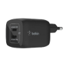 Picture of Belkin BoostCharge PRO Dual 65W USB-C PD GaN Fast Charger with PPS