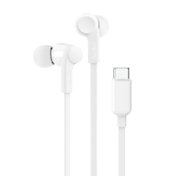صورة Belkin RockStar Headphones with USB-C