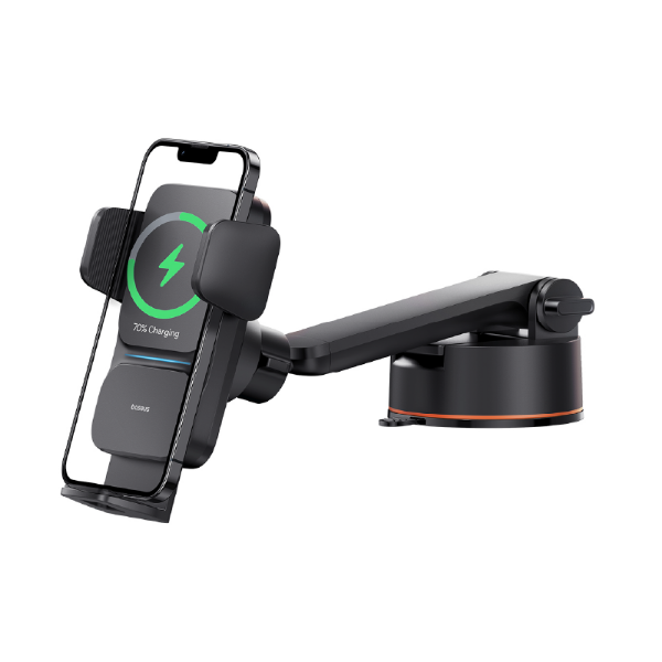 Picture of Baseus Wisdom Series Auto Alignment Car Mount Wireless Charger QI 15W Suction Cup Version