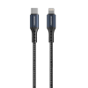 Picture of RockRose Sparta CL2 27W PD Quick Charge USB-C to Lightning Cable